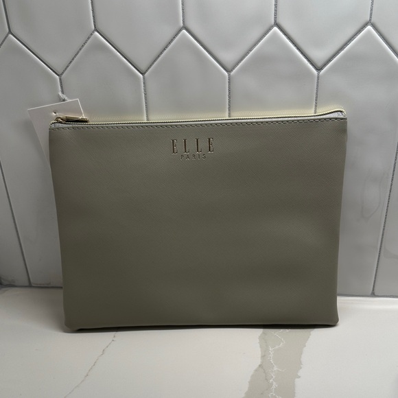 Elle Handbags - NWT Elle Gray Clutch Bag